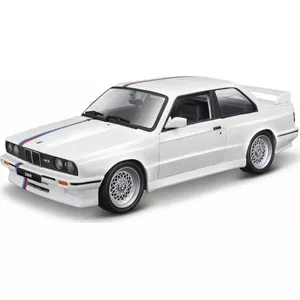 Preassembled Model Car BBURAGO BMW M3 (E30) 1988 1:24 White