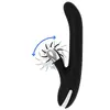 Vibrators black&silver Bunny Storm Rotation Vibe Photo 4