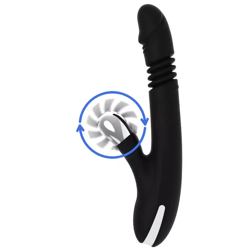 Вибратор black&silver BUNNY REED UP & DOWN VIBE Photo 2