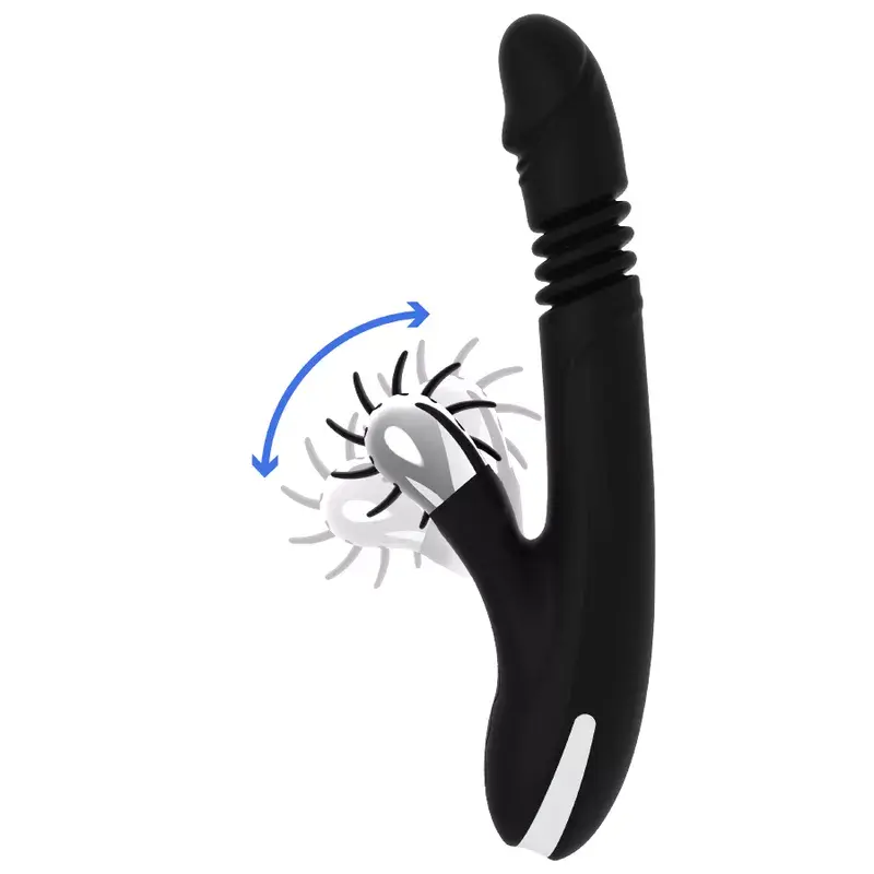 Вибратор black&silver BUNNY REED UP & DOWN VIBE Photo 3
