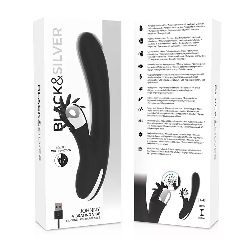 Вибратор black&silver Johnny Photo 7