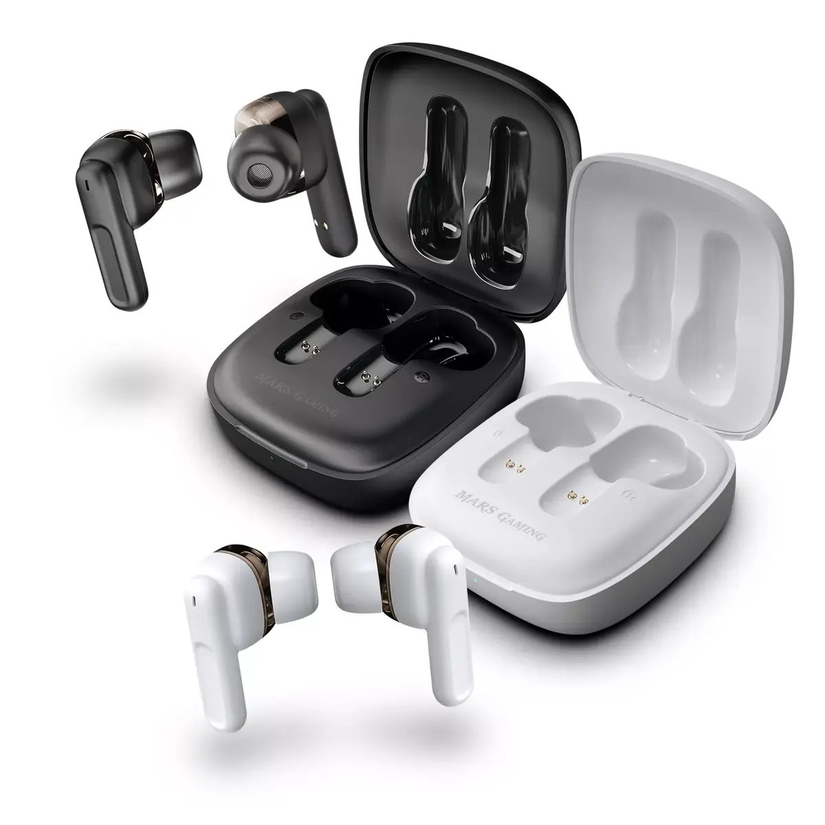 Austiņas Mars Gaming MHIB Wireless Earphones TWS White Photo 7