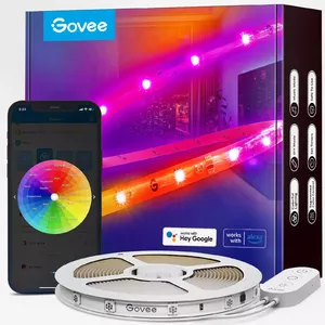 Govee RGBIC Wi-Fi + Bluetooth LED Strip Lights With Protective Coating Smart strip light Wi-Fi/Bluetooth White