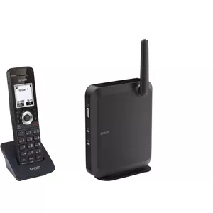 DECT-телефон Snom 110 SC комплект — беспроводная трубка, дисплей 1,8", громкая связь, книга 1000, определитель номера, автоответчик, чёрный