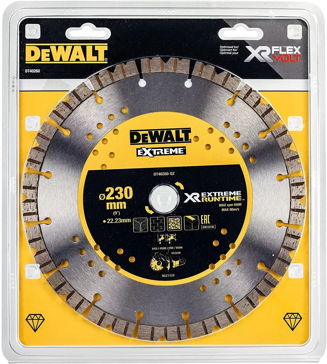 Griešanas disks DeWALT DT40260-QZ Photo 3