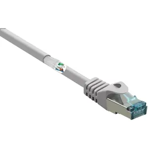 Networking Cable Renkforce RF-5047492 1m Cat6a S/FTP Grey