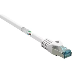 Networking cable Renkforce RF-5043914 Cat6a S/FTP (S‑STP) RJ45 — 1 m, white