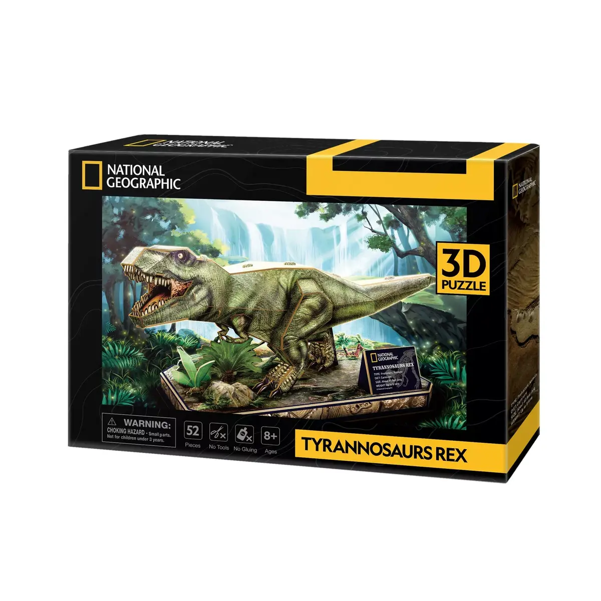 3D Puzle CubicFun Tiranosaurus REX Photo 3
