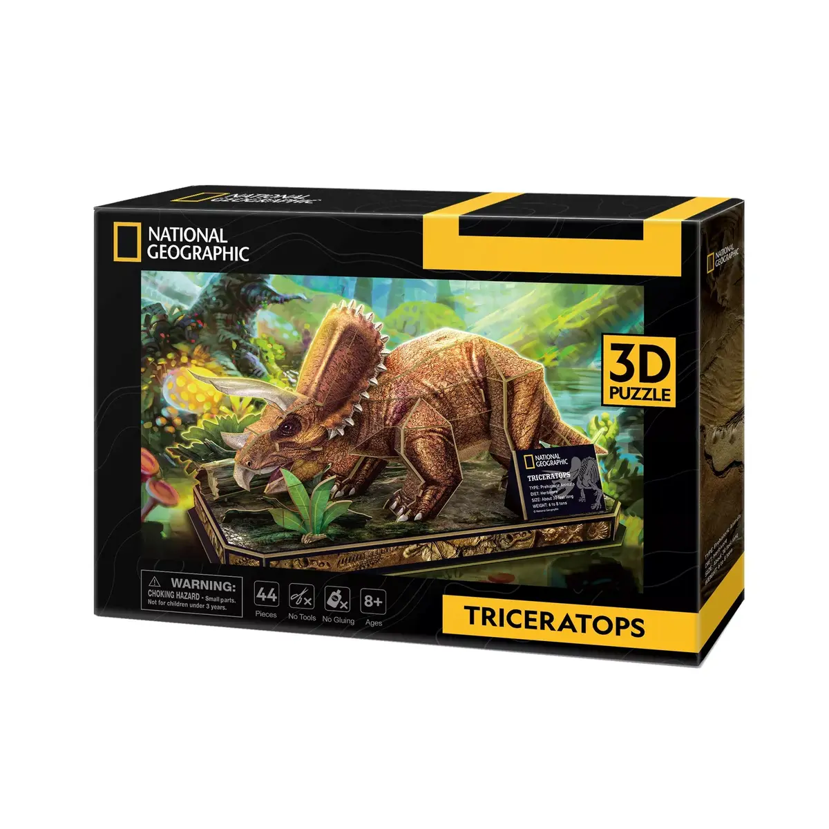 3D Puzle CubicFun NG Triceratops Photo 3