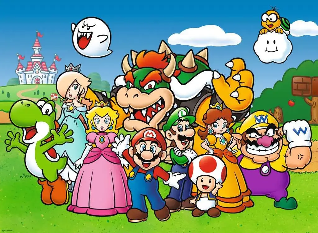 Sastāvdaļu puzle Ravensburger Super Mario Fun 100 gabali Photo 2