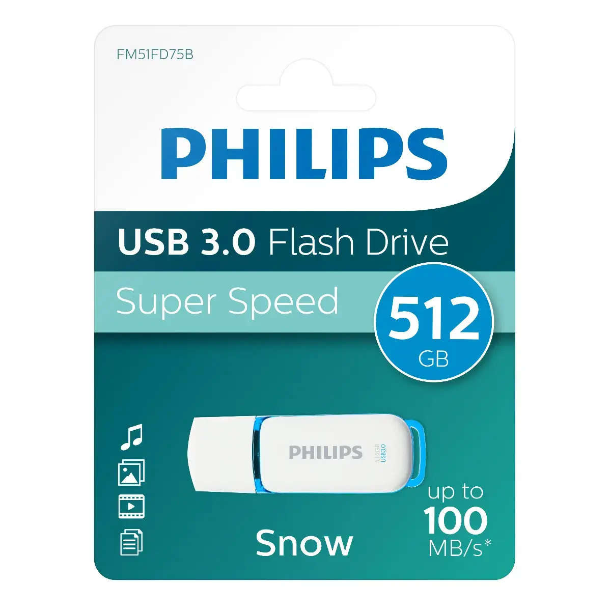 Philips FM51FD75B USB flash drive 512 GB Photo 3