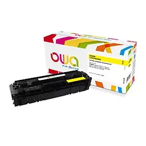 Toner cartridge ARMOR K18162OW Yellow for Canon, laser printing, yield 1300 pages, 1 pc