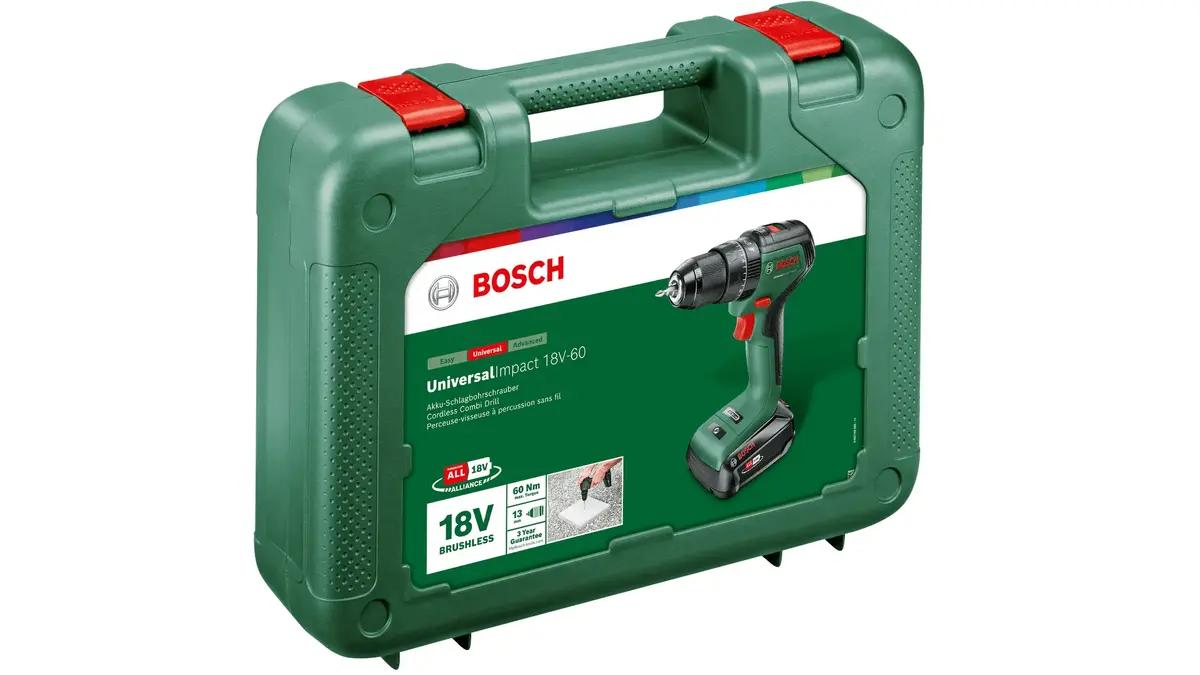 Bosch UniversalImpact 18V-60 Cordless Combi Drill Photo 4