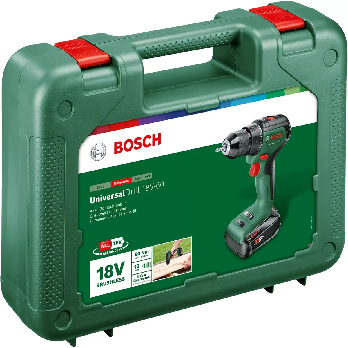 Pistoles tipa urbjmašīna Bosch UniversalDrill 06039D7001 Photo 3