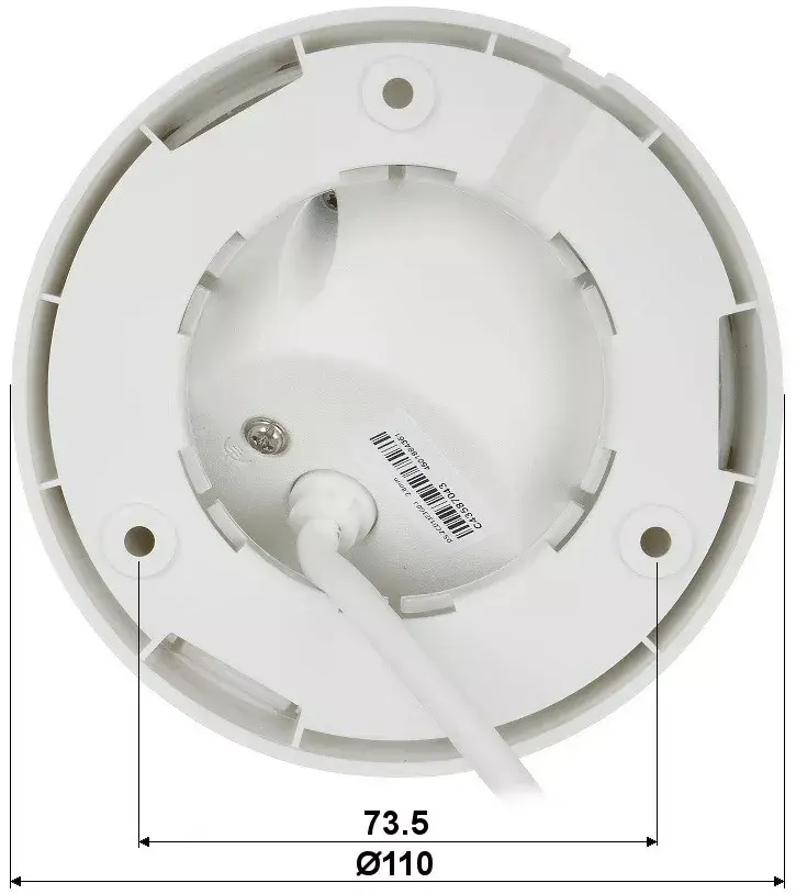 Камера видеонаблюдения Hikvision DS-2CD1341G0-I/PL 2.8MM Photo 5
