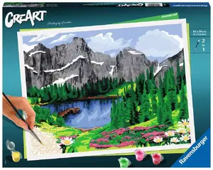 Набор «раскраска по номерам» Ravensburger 20155 — акриловая картина 40×30 см для взрослых