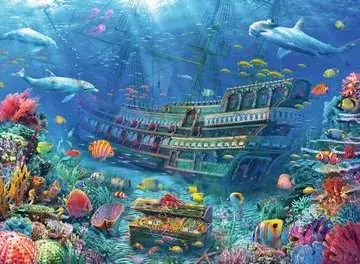 Ravensburger Sunken Ship XXL 200 daļu Photo 2