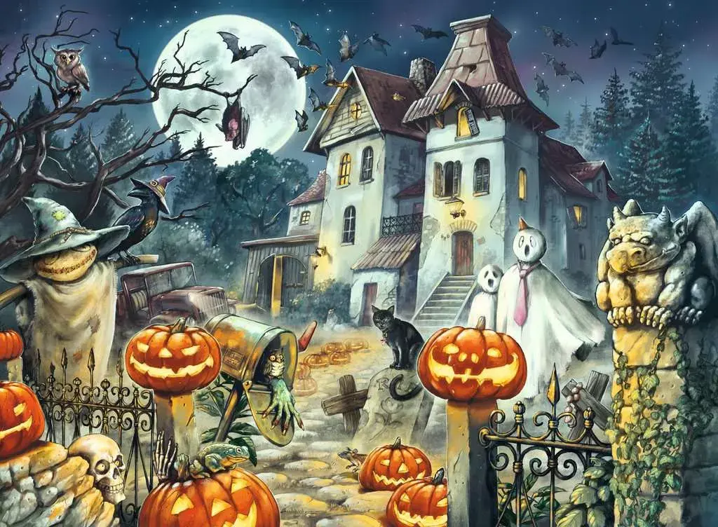 Пазл Ravensburger Дом Хэллоуина Photo 2