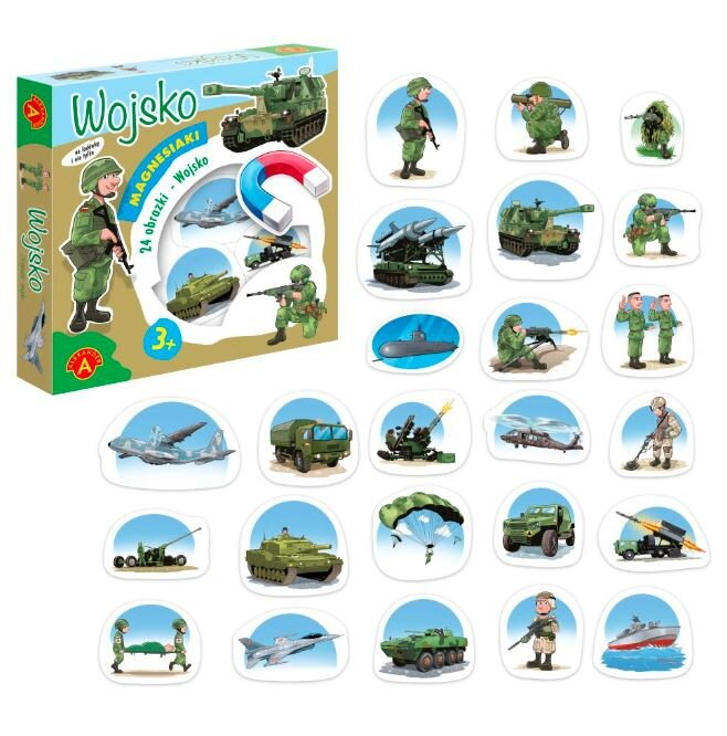 Alexander Magnesiaki Wojsko magnetic puzzle 2372 Photo 2