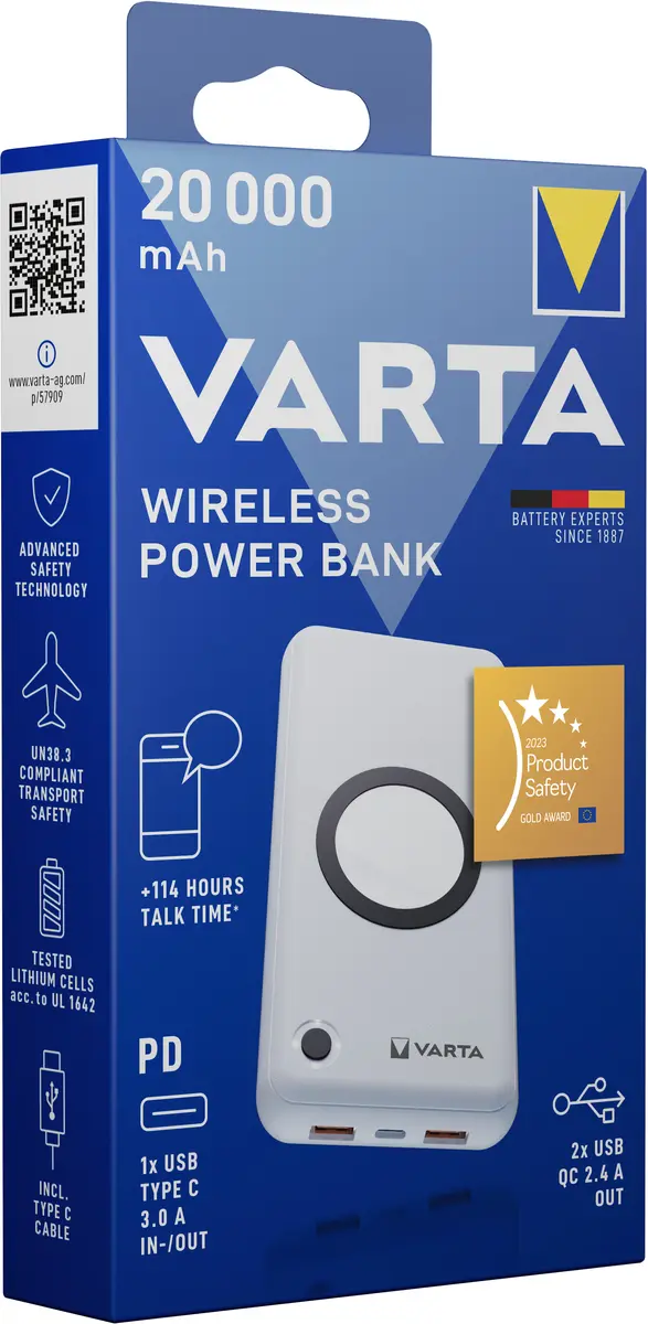 Varta 57909 101 111 Внешний аккумулятор 20000 мАч Photo 8