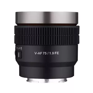 Cinema lens Samyang SYCAF75-NEX for MILC 0.69m focusing distance