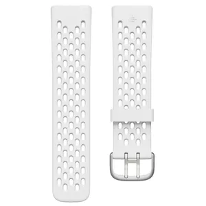 Fitbit Charge 5, Sport Band Frost White (S) Grupa Balts Silikons