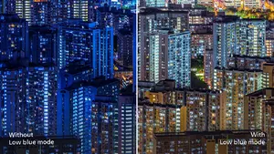 Режим LowBlue Mode для продуктивной работы без усталости глаз