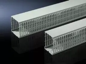 Кабельный канал для монтажной плиты Rittal TS 8800.754 — ПВХ, совместим с TS, ширина 100 мм, глубина 80 мм, высота 2000 мм