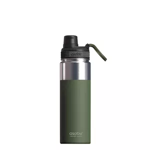 Asobu Alpine Flask 530 ml Nerūsējošā tērauda Zaļš Pārgājienam