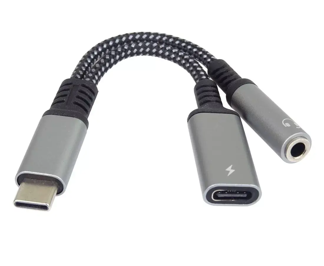 USB-C uz 3,5 mm adapteris PREMIUMCORD ku31zvuk04 Photo 1