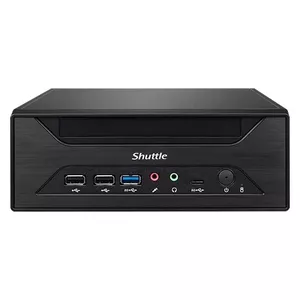 Shuttle XH610 ПК/рабочая станция barebone 3,5L-литровый ПК Черный Intel H610 LGA 1700