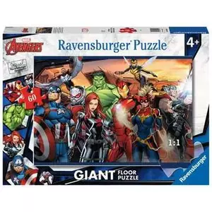 Пазл Ravensburger Avengers 60 шт — комиксный дизайн, для детей от 4 лет
