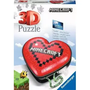 Пазл Ravensburger Heart Minecraft — 54 элемента, 112 × 48 мм, 8–99 лет