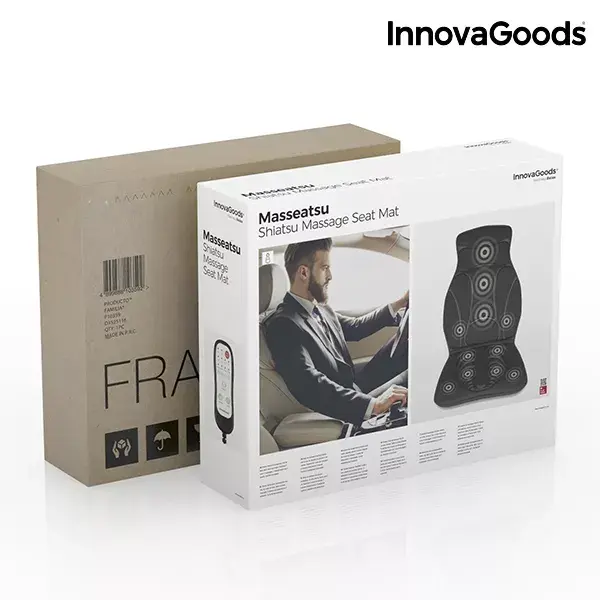 Siltuma masāžas sēdekļa paklājs InnovaGoods V0100925 Photo 3
