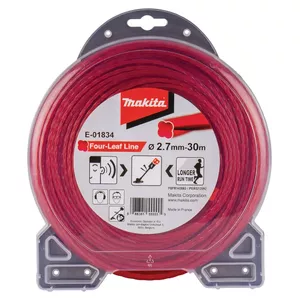 Леска для триммера Makita E-01834 Красная 30 м