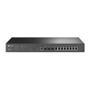 TP-Link Omada ER8411 проводной маршрутизатор Гигабитный Ethernet Черный