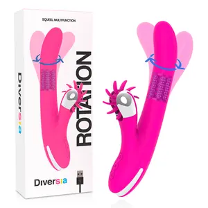 Вибратор DIVERSIA Силикон Розовый