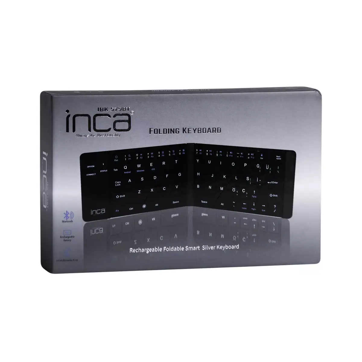 Wireless Keyboard Inca IBK-579BT Photo 8