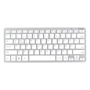 Wireless Keyboard Inca IBK-569BT Bluetooth 78 Keys Metallic Silver
