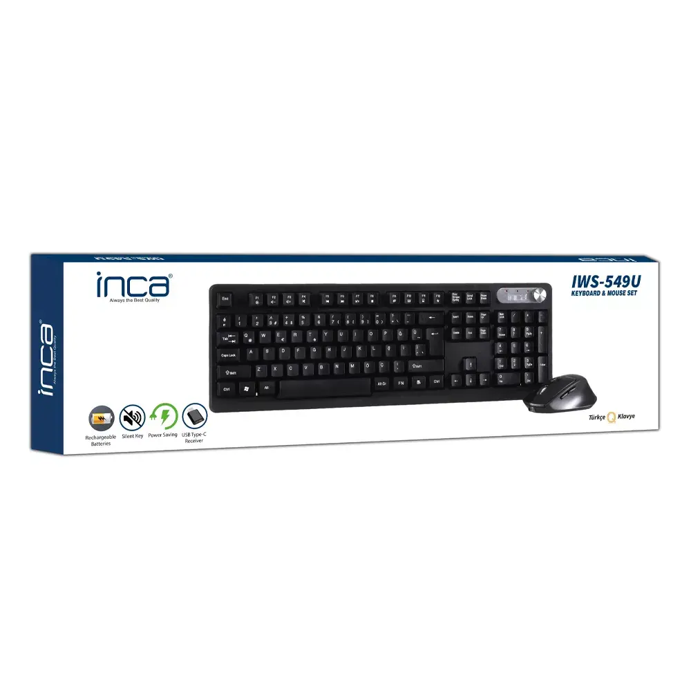 Inca IWS-549U Keyboard Mouse included Photo 6