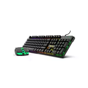 Gaming Keyboard Mouse Included Inca IKG-448 Mechanical USB RGB Black