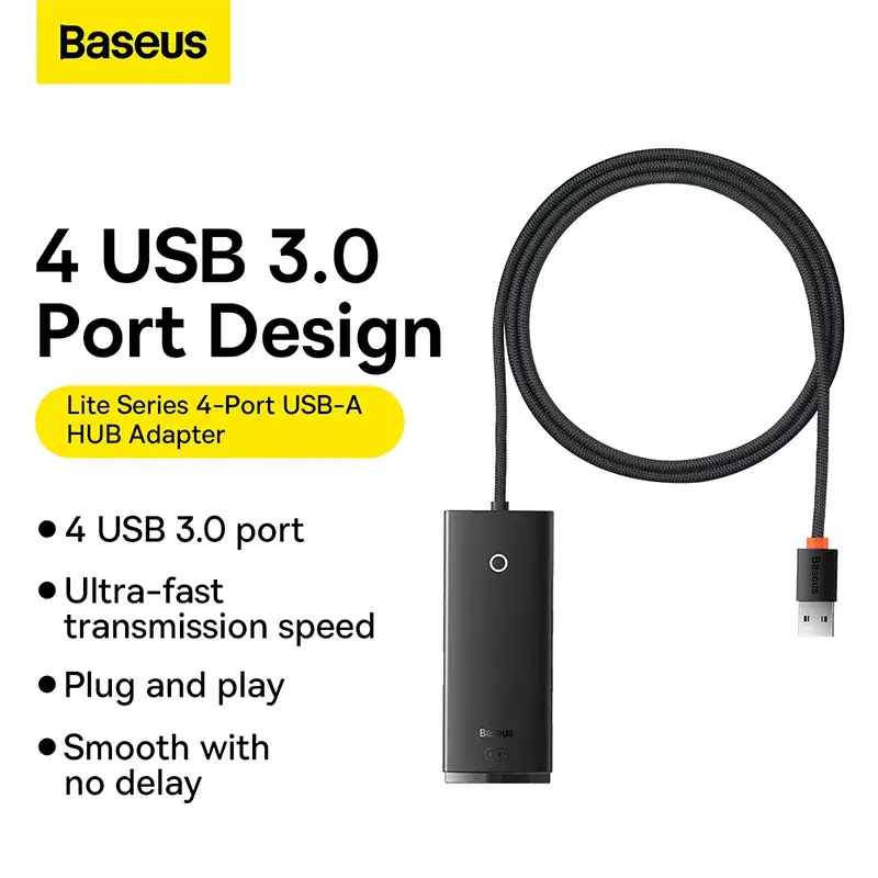 USB centrmezgls Baseus WKQX030201 Photo 8