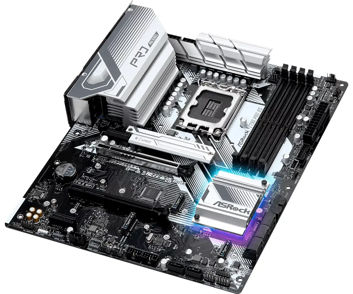 Материнская плата ASRock Z790 Pro RS (LGA 1700, ATX) Photo 3