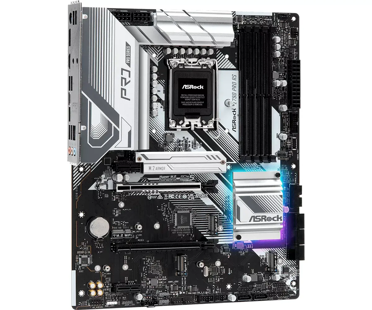 Материнская плата ASRock Z790 Pro RS (LGA 1700, ATX) Photo 4