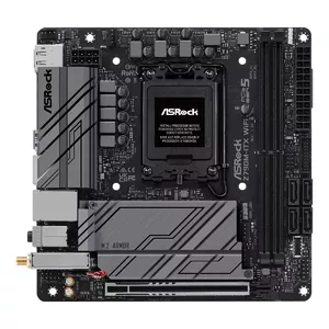 Материнская плата ASRock Z790M-ITX WiFi — Intel Z790, LGA 1700, mini ITX, DDR5, 2x DIMM, 64 ГБ, 2.5Gb LAN, Wi‑Fi 6E