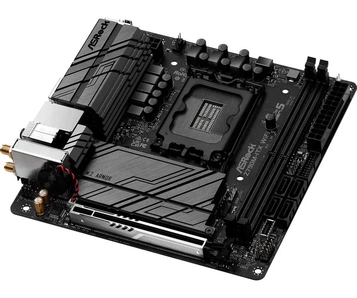 ASRock Z790M-ITX WiFi mini ITX материнская плата Photo 3