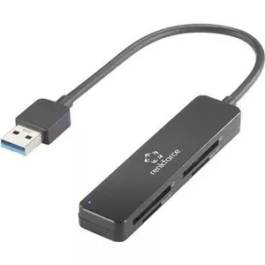Card reader Renkforce RF-PCR-220 for smartphone and tablet, USB, black
