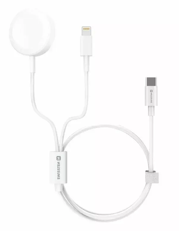 SWISSTEN Wireless Charger 2in1 for iWatch and iPhone Photo 3
