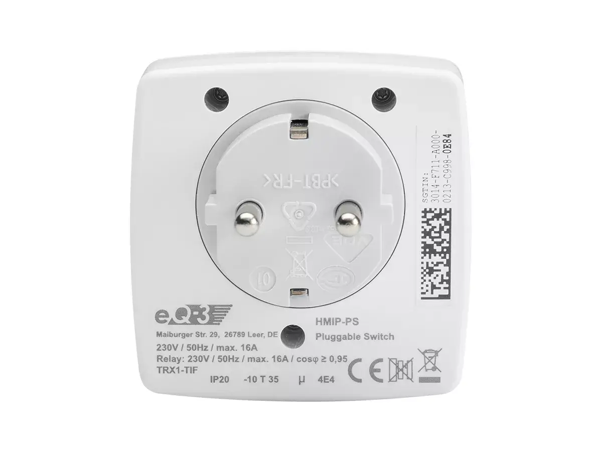 Viedā kontaktligzda Homematic IP HMIP-PS-2 Photo 6