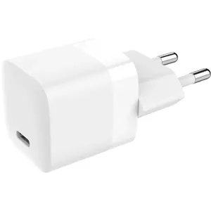 Vision USB-C Lādētājs 30W EU Kontaktligzdai Balts Universāls